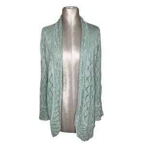 Pendleton Sz S Seafoam Open Front Duster
